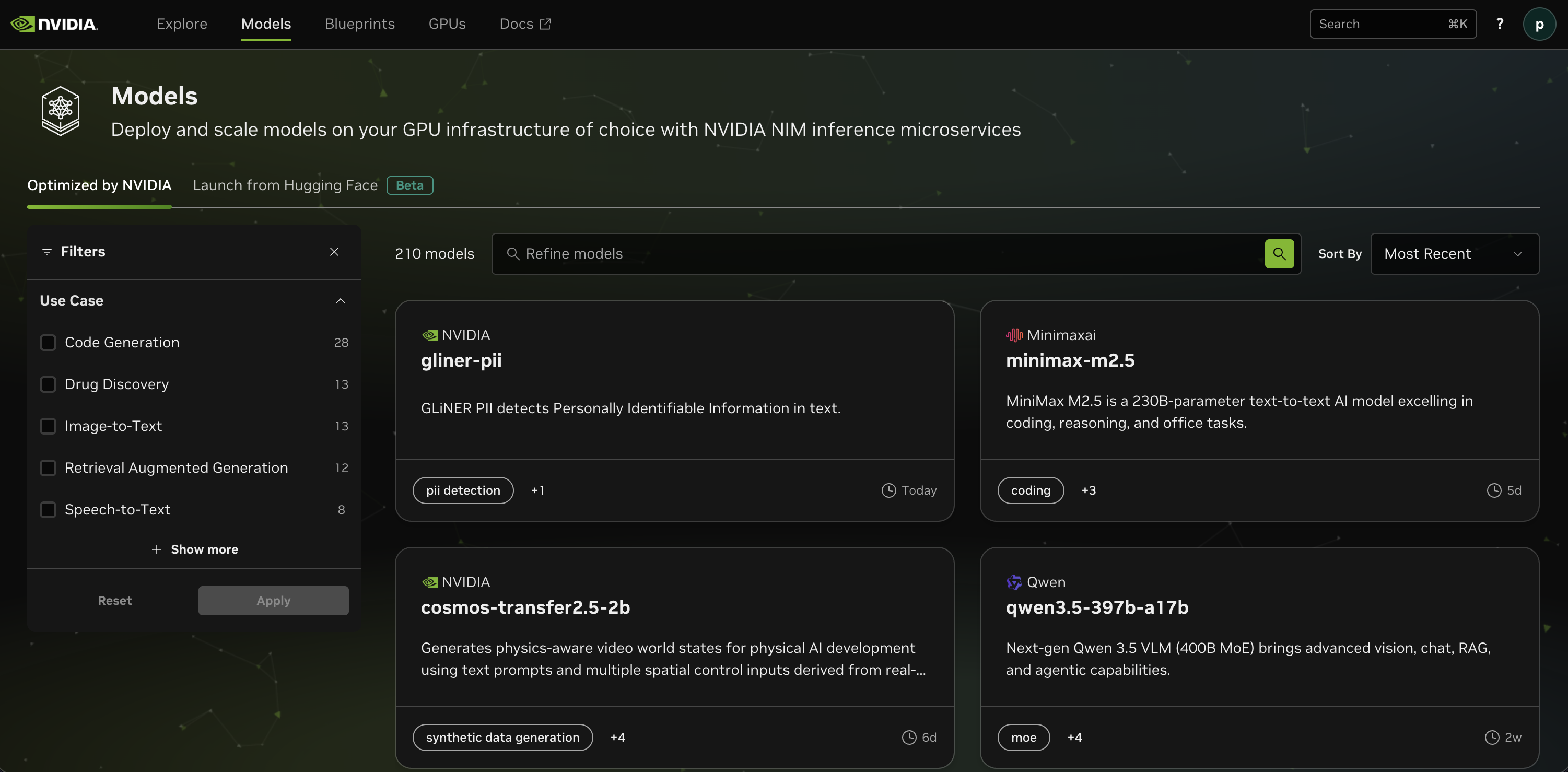 Nvidia Build free model APIs